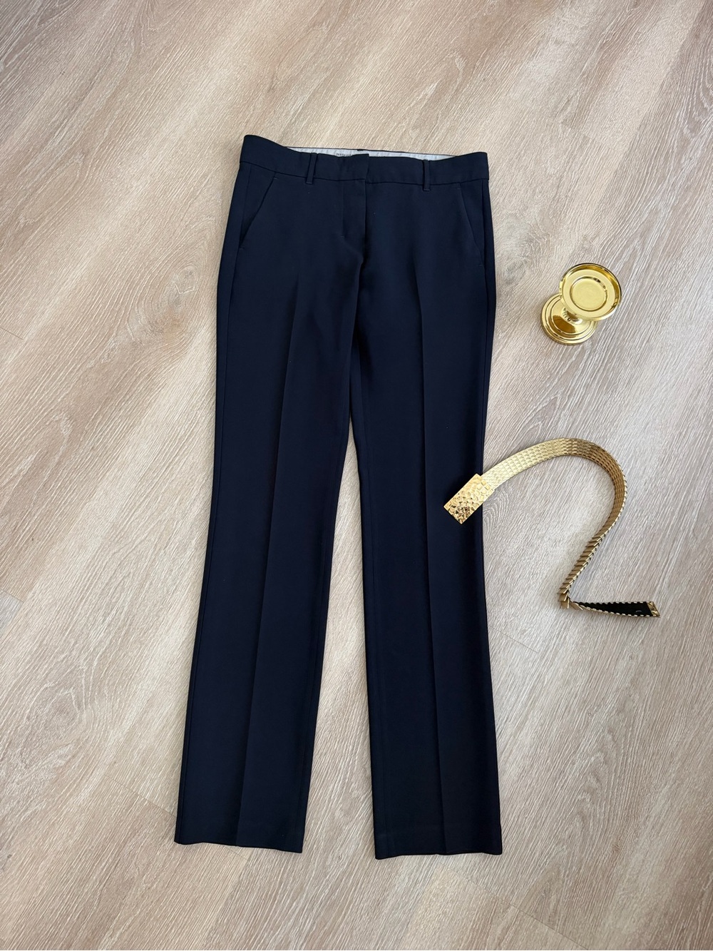 Classic Black Women's Tailored Dress Pants